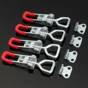 4Pcs Toggle Galvanized Iron Latch Catches Hasp for Case Box Chest Trunk New Hot