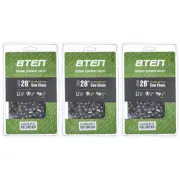 Chainsaw Chain 28 Inch .050 3/8 93DL for Echo CS-600P CS-680 CS-620P 3-Pack