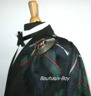 FLY PLAID TARTAN ROBERTSON MODERN HUNTING 16oz WORSTED WOOL KILT MADE SCOTLAND