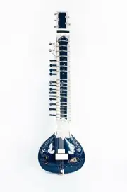 ELECTRIC SITAR SHRI RAVI SHANKAR STYLE DESIGNER TUN WOOD FREE STRING & MIZRAB