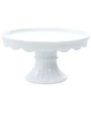Martha Stewart Patterson Round Stoneware Cake Stand