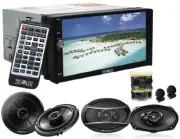 Absolute DD-3000 Double Din pioneer TS-G1620F, TS-G6930F TW600 7" DVD CD MP3 pla