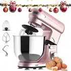 Stand Mixer, 1400W 6.5L Kitchen Food Mixer, 6 Speed with Tilt Head Pulse Elec...