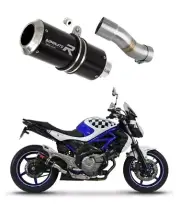 SFV 650 GLADIUS 2009 - 2015 Exhaust Silencer Muffler GP BLACK DOMINATOR