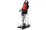 BAUMR-AG 3200W 300mm Wet/Dry Core Drill w/ Wheeled Rig Stand Combo, for Concrete Coring Hole Drilling