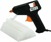 Handy Hardware 10W Hot Glue Gun Plus 40 Glue Sticks Value Pack