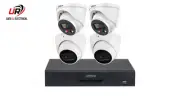 Dahua 2 x 6MP + 2 X 8MP TIOC and 4CH WizSense Network Video Recorder kit