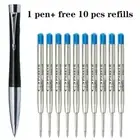 1 Pcs Parker Urban Series Ballpoint Pen + Free 10 Pcs Blue Ink Refills