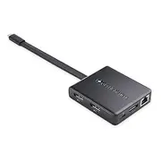 Cable Matters Triple Monitor USB C Hub (USB C Dock) with 3X DisplayPort, USB-A and USB-C, Gigabit Ethernet, and 100W Charging - Thunderbolt 3 and Thunderbolt 4 Port Compatible for Windows