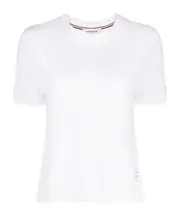 sequin-embellished cotton T-shirt IT44,IT38 white