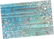 Yardenfun Elegant Snowflake Photo Backdrop 1pc Winter Photography Background Lightweight for Christmas Festivity