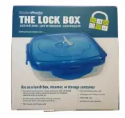 KitchenWorthy THE LOCK BOX - Use as a lunch box - steamer - or storage container