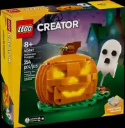LEGO 40697 Halloween Pumpkin Creator Light Up Jack-o’-Lantern Light Up Brick