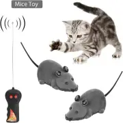 2025 New Electric Moving Mouse Cat Toys Remote Control Mouse Interactive Cat Toy
