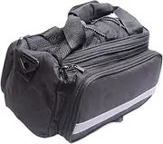 Generic Bicycle Bags, Bicycle Saddle Bags, Large Capacity Storage Bag, Bicycle Rack Bag, Bicycle Seat Bag for Touring Accessories