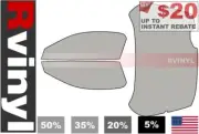 Rtint Precut Window Tint Kit for Mazda MX-3 1992-1995 Tinting Films (for: Mazda)