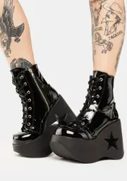 [Demonia] Patent Dynamite-106 Platform Boots