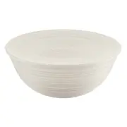 Guzzini Earth Tierra 5L/30cm Bowl Food Storage Container w/ Lid XL Milk White