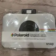 Polaroid Snap Camera Scrapbook Photo Album For 2X3 Zink Paper Photoprints NEW