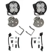 Baja Designs Fog Pocket Light Kit Squadron Sport Cornering Pattern Clear Lens