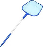 Parliky 1 Set Pool Net Cleaning Supply Home Pool Skimmer Net Pool Cleaning Net Swimming Pool Cleaning Tool Fallen Leaves Cleaning Tool Deep Water Cleaning Net Portable Leaf Aluminum Alloy