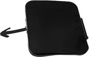 SSRAY ABS Front Bumper Tow Hook Eye Cover Cap,Fit For E39, 525i 528i 530i 540 1997-2003 51118212527 Black Unpainted bumper tow hook eye cover accessories