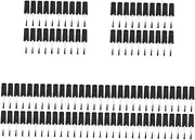 Healvian Sets Gel Polish Bottle Brush Caps Nail Polish Bottle Brush Covers Soft Bristles Easy Application Pcs