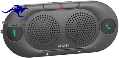 BK06 Bluetooth 5.0 in Car Speakerphone with Visor Clip, Wireless Car Kit for Han