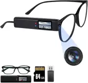 2.7K Ultra-Light Head Mounted Sports Camera-21g Glasses-Compatible Action Cam...