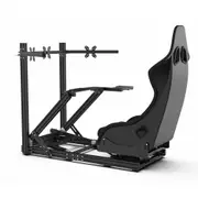 PXN A12 Premium Steel Triple Screen Racing Frame and Bucket Seat