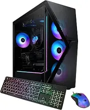 iBUYPOWER Slate 8 MESH Gaming PC Desktop Computer (AMD Ryzen 7 9700X CPU, AMD Radeon RX 7800XT 16GB GPU, 32GB DDR5 Non-RGB 5200MHz RAM (16x2), 1TB NVMe SSD, WiFi Ready, Windows 11 Home) - SMA7R78XT02