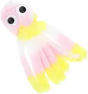 FONDOTIN Cat Plaything Plush Octopus Toy Engaging Pet Toy for Cats Kitten Teething