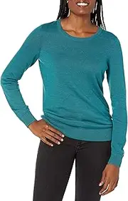 Amazon Essentials Women's Long-Sleeve Lightweight Crewneck