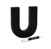 American Crafts Chalkboard, Letters U American Crafts