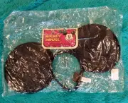 NIB Disney Mickey Mouse Retro OVERSIZED Ear Headband By Elope Adult Sized