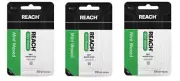 Reach Floss Mint Waxed Floss 200 yards (3 Pack)