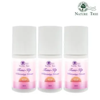 Nature Tree SPF50防曬美白輕透素顏霜 30ml  3入