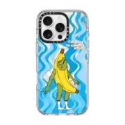iPhone 16 Pro Clear Case MagSafe Compatible Arson Banana