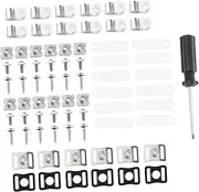 Oshhni Football Helmet Repair Set Hardware Fine Workmanship Helmet Replacement Parts Stable for Girls Boys Kids Teens Softball Rugby