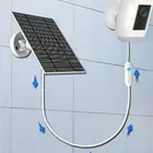 6W Solar Panel Kit USB-C&DC Ports 360°/90° Adjustable Mounting for Ring Camera