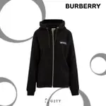 [G2TY] BURBERRY AUBREE HOODED JACKET 連帽外套 戰馬 LOGO 經典 格紋 側邊條