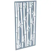 ProtectorAl 300 - 1200 x 1201 - 2400mm Deep Ocean Bamboo Unframed Solid Aluminium Decorative Panel