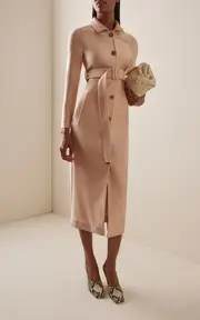 [Marie Adam-Leenaerdt] Belted Midi Dress