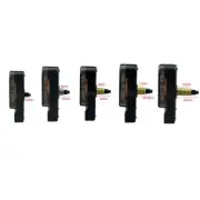 Replacement Unthreaded Snap-on Clock Movement 12-hour 1pc 3-hand Metal