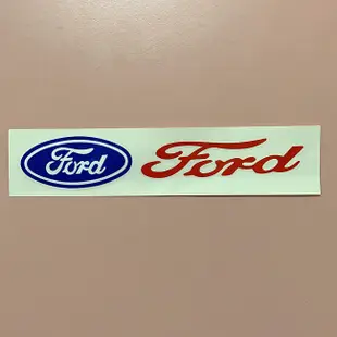 福特 Ford 貼紙 機車 汽車 貼紙 防水貼紙 車身貼紙 造型貼紙 彩繪 牢固 高品質 轉印貼紙