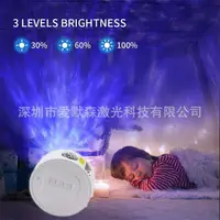 在飛比找樂天市場購物網優惠-星空燈 臥室 投影燈月亮星星USB充電小夜燈睡眠閃光燈LED