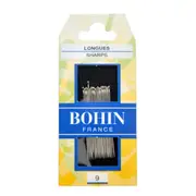 Bohin Sharps Needles Size 9 Pack of 20 Tracked Post Quilting Sewing