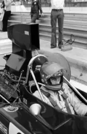 Hans Joachim Stuck March 741 Ford 1974 Spanish GP Motor Racing Old Photo 1