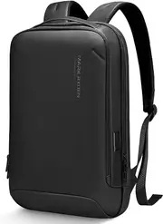 MARK RYDEN Slim Laptop Backpack for Men, High Tech Backpack with Scratch Resistant Shell and USB Charging Port, Waterproof Business Backpack Ideal for Working, Traveling, Daily