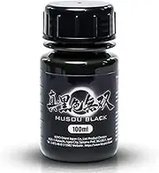 Musou Black Acrylic Paint, The Blackest Black in the World, Contains 1 x 100ml Light Absorption of 99.4% (Very High Coverage), Multiple Uses (Pictures, Art, Figures)